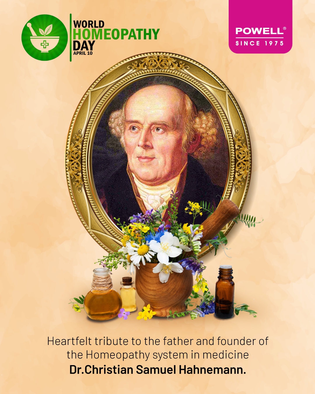 Powell Laboratories (P) Ltd - 🌿 On this World Homoeopathy Day, Powell ...