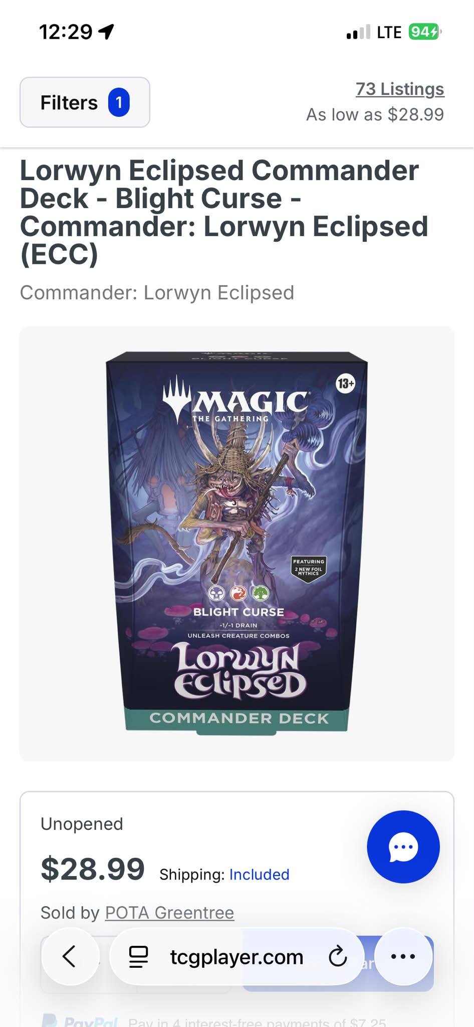 mtg lorwyn eclipsed commander deck Lorwyn Eclipsed features two different Commander deck versions Is the Lorwyn Eclipsed Commander