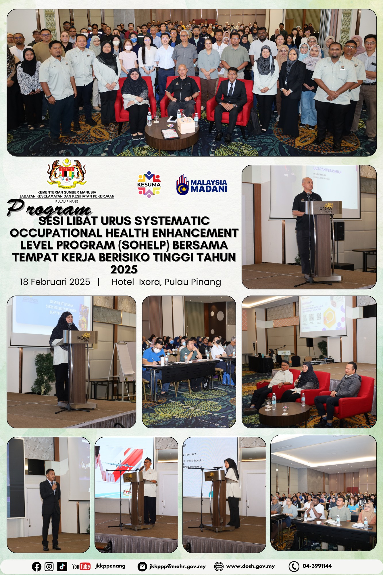 JKKP - [AKTIVITI JABATAN] Sesi Libat Urus Systematic Occupational ...