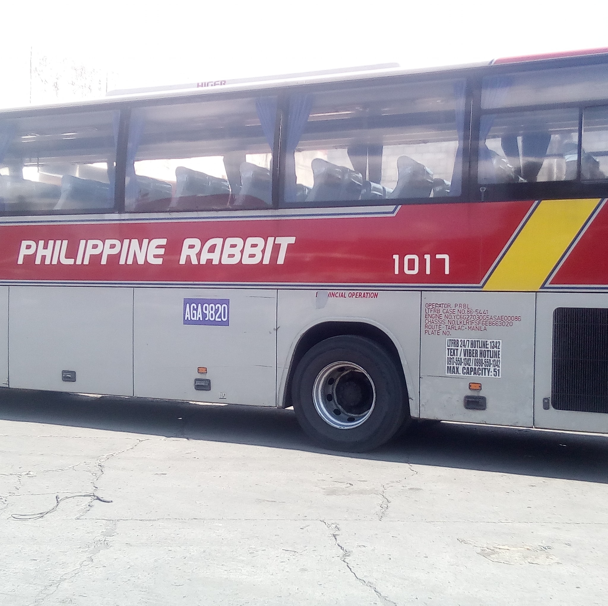 Philippine Rabbit Bus trips and Updates