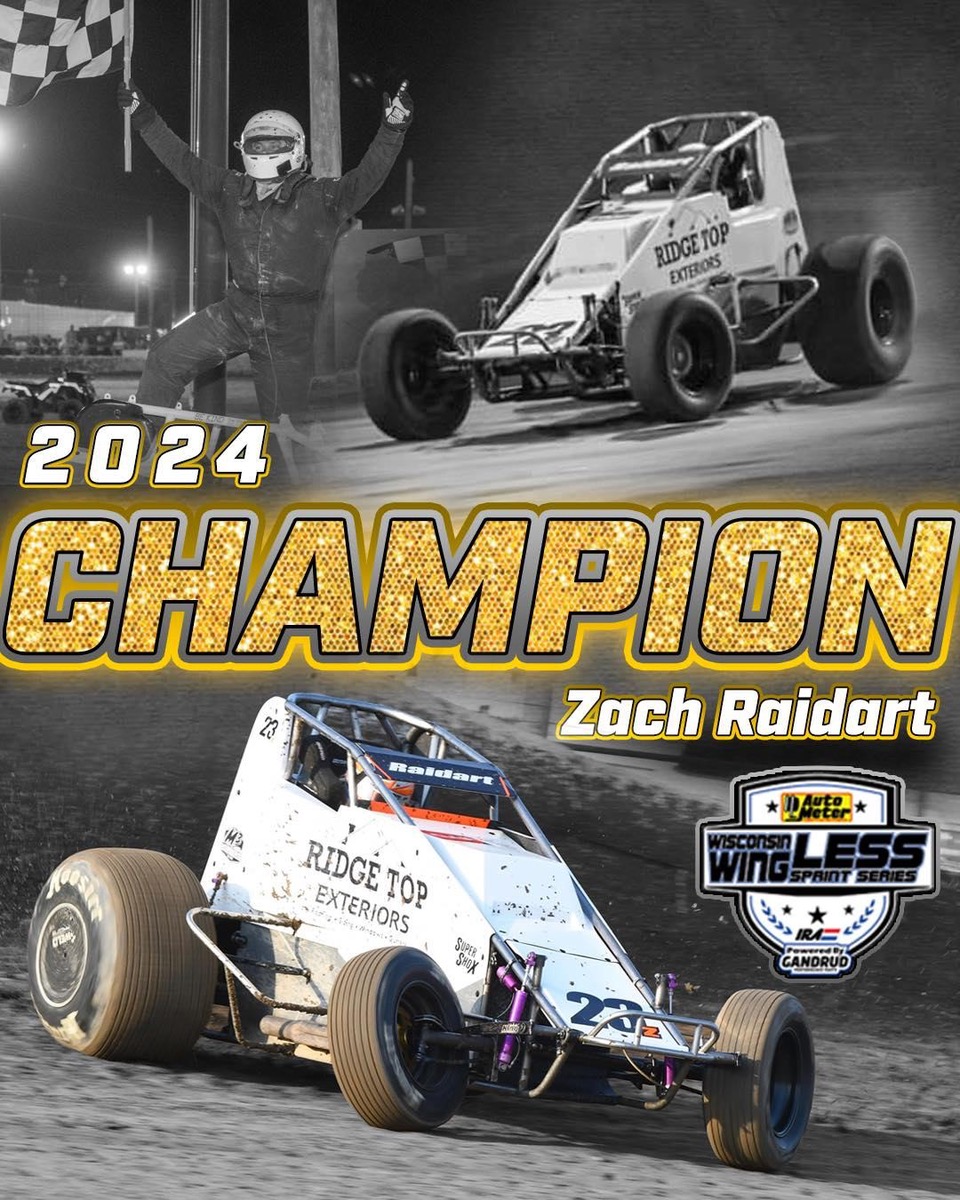 Ridge - Congratulations to our very own, Zach Raidart Racing, on being ...