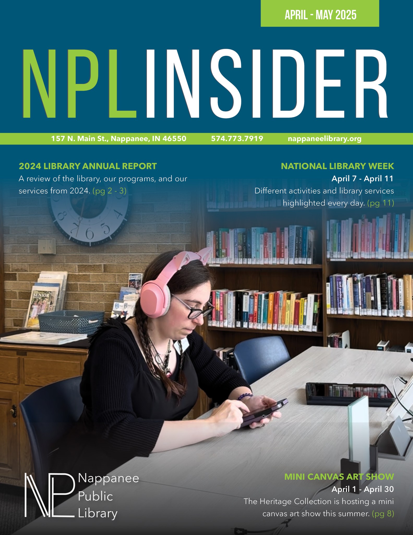 📚 Your Spring Newsletter Is Here... - Nappanee Public Library | Facebook
