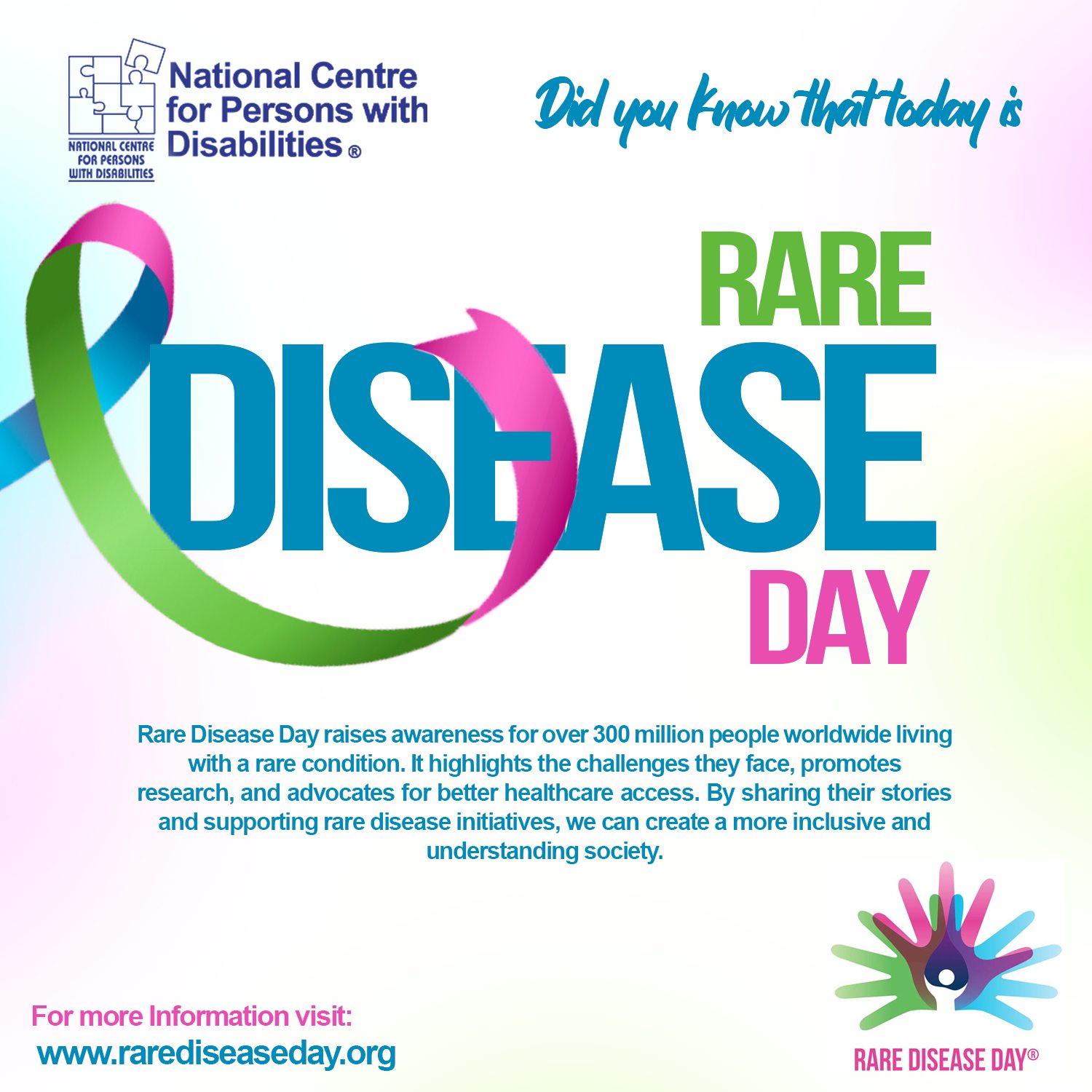 National - 🎗️ Rare Disease Day - February 28, 2025 🎗️ The National ...