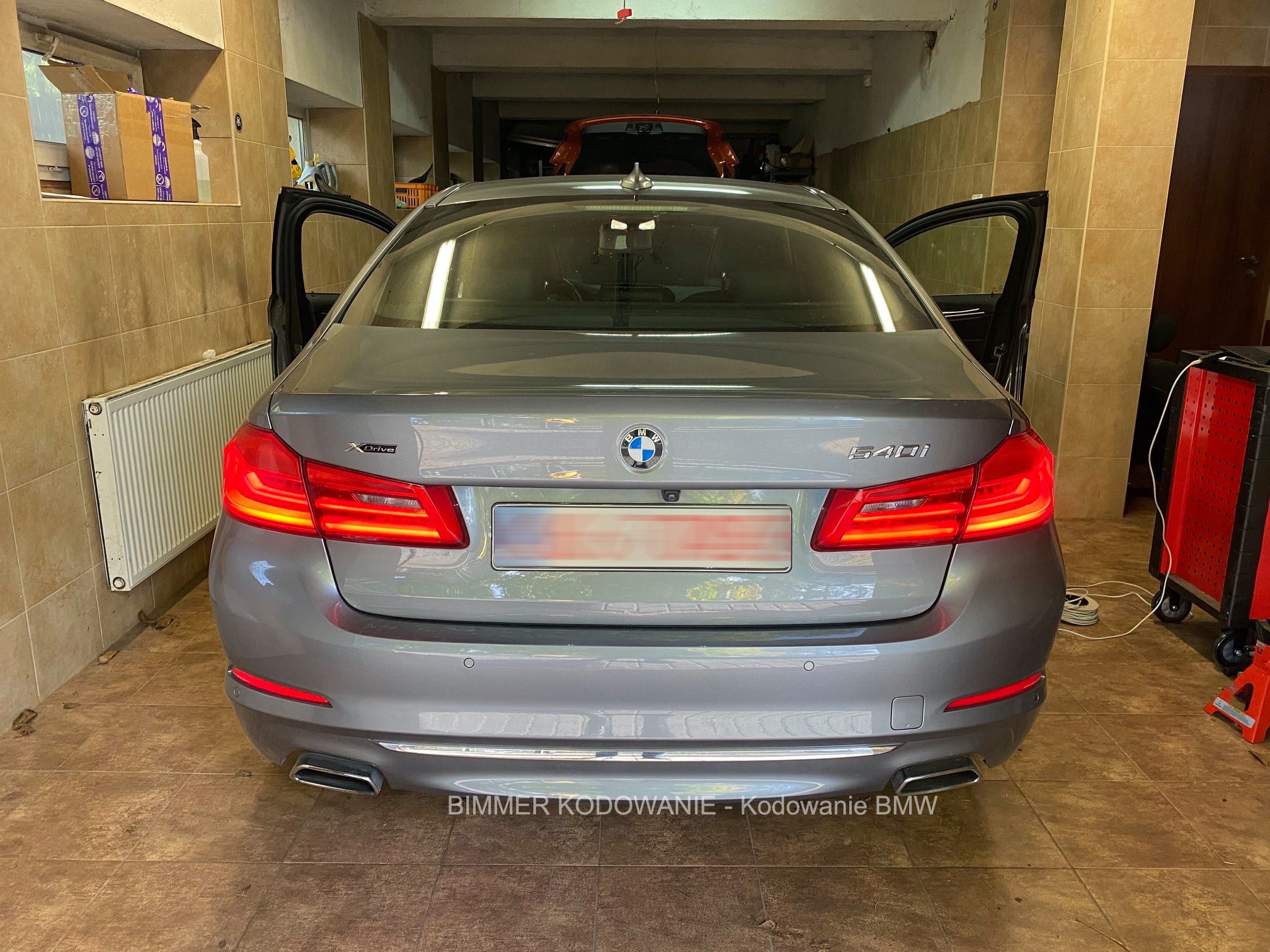 BimmerKodowanie - BMW G30 540i - Konwersja z USA -> EU...