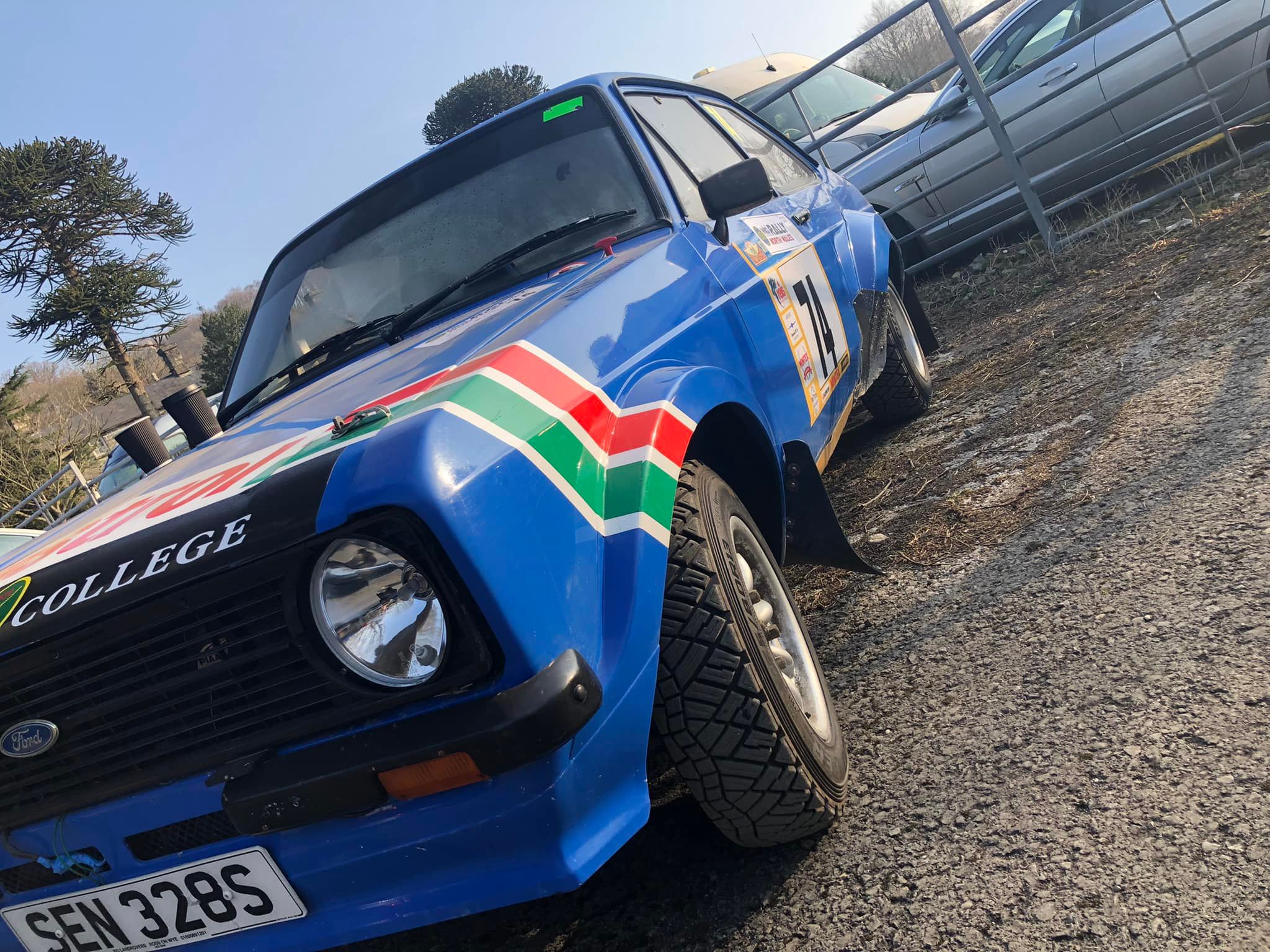 Grace Pedley Rallying