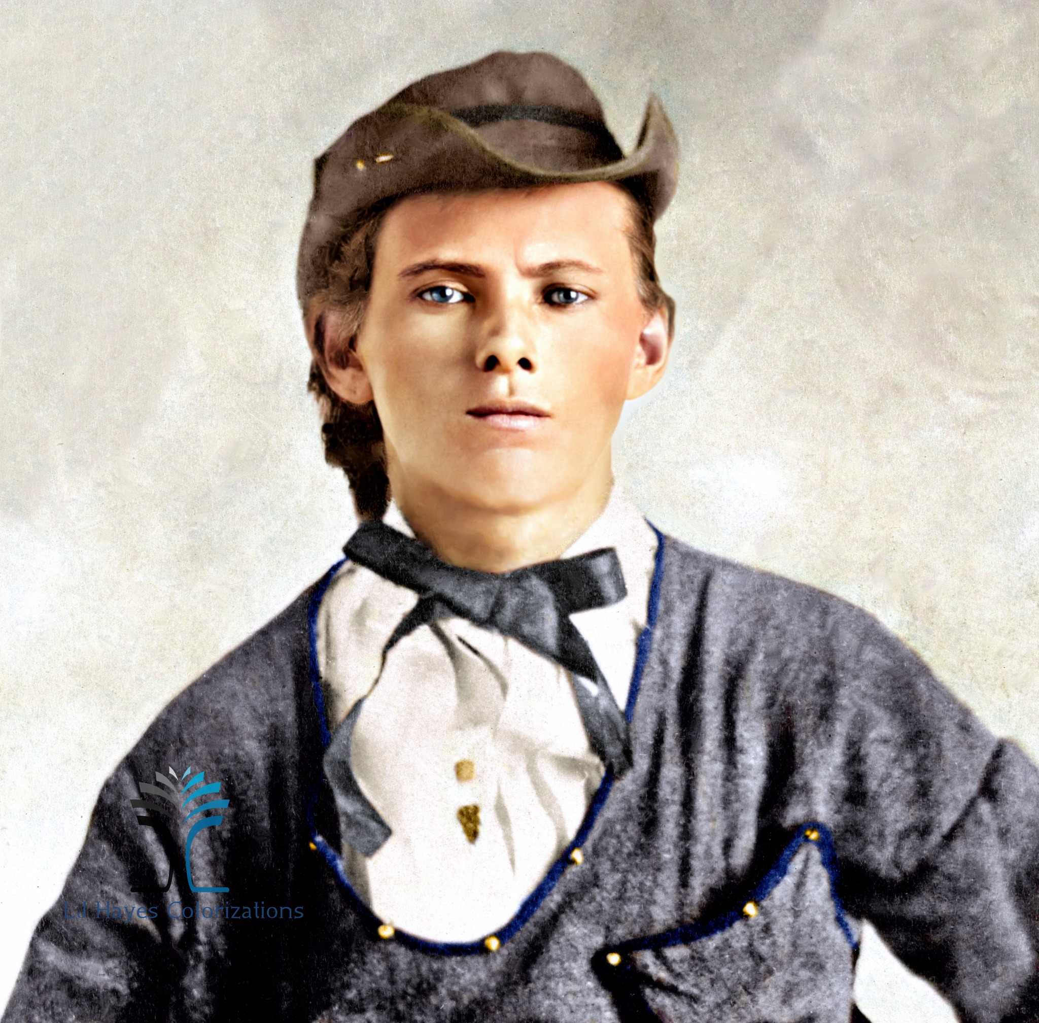 LJ - My colorized 1864 image of Southern Partisan Jesse James born on ...