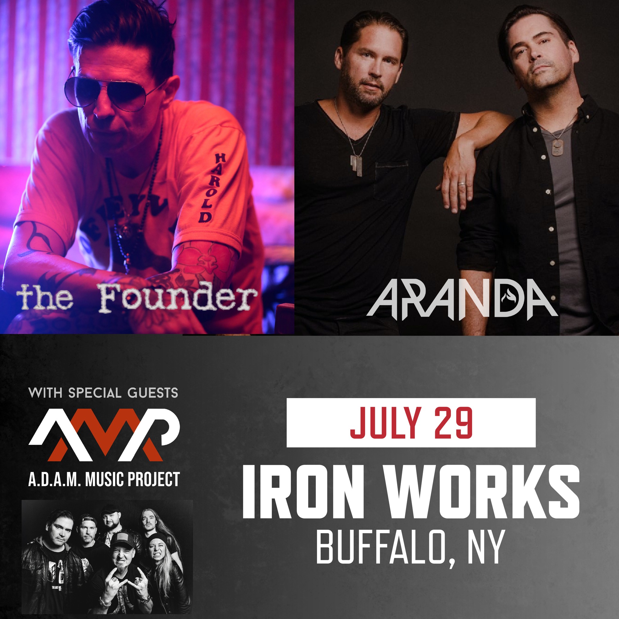 🔥 Aranda & The Founder, featuring... - Buffalo Iron Works | Facebook