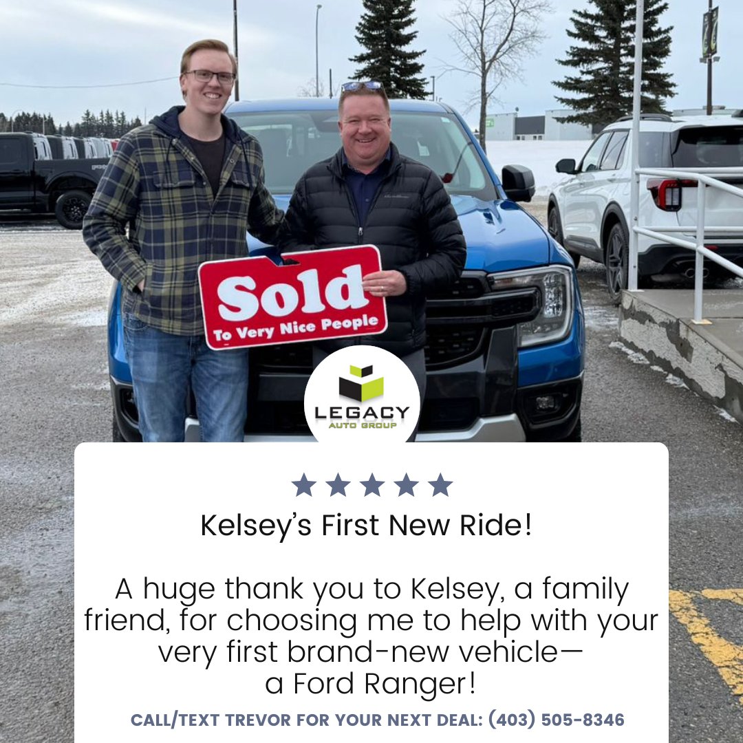Legacy - 🎉 Kelsey’s First New Ride! 🎉 A huge thank you to Kelsey, a ...