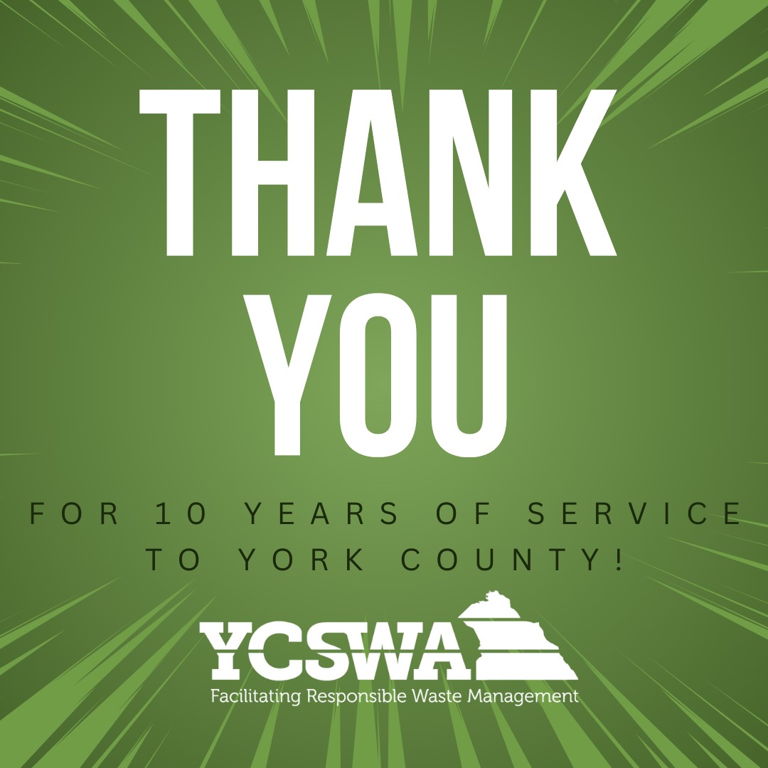 Congratulation... - York County Solid Waste & Refuse Authority