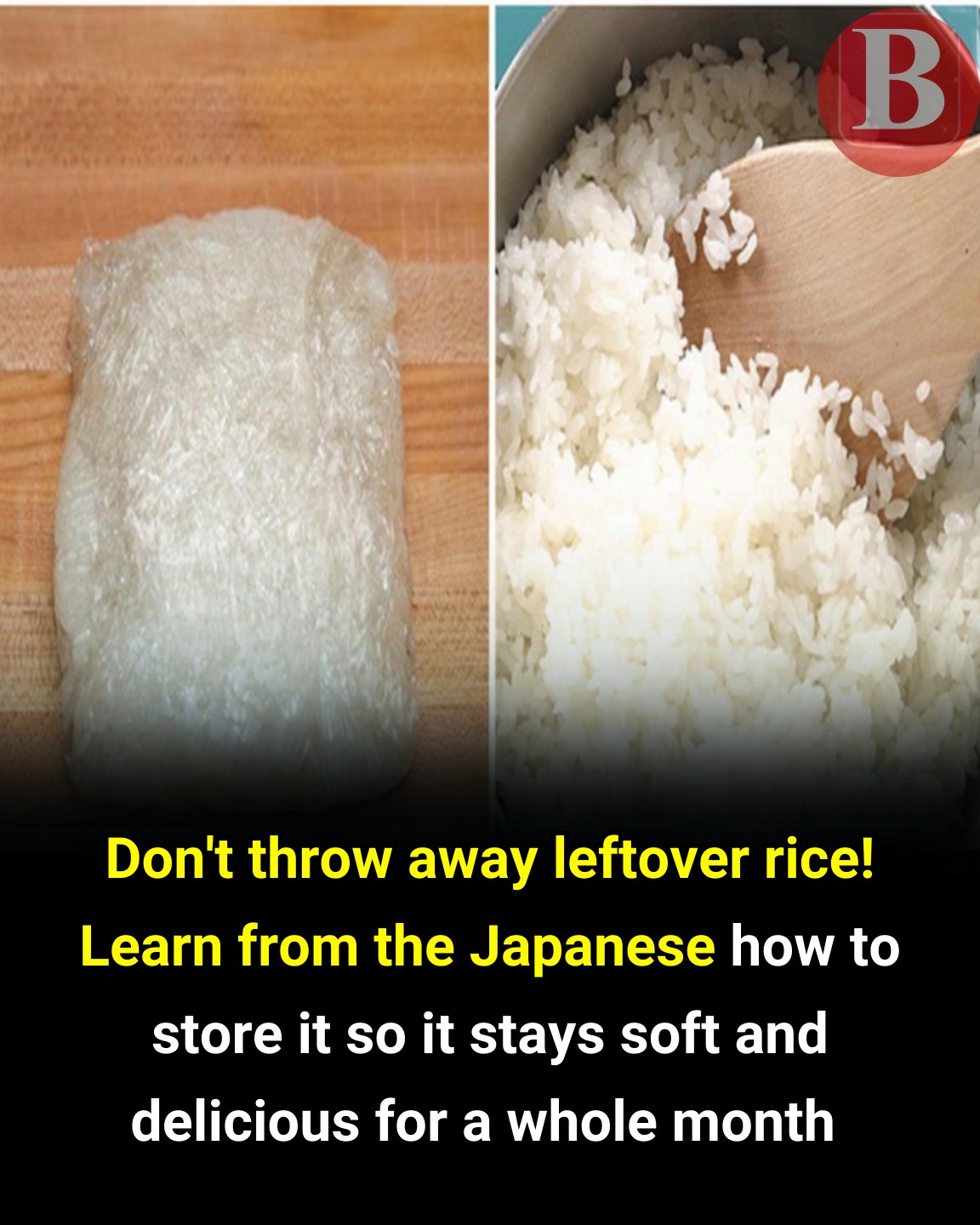 BNews - How the Japanese keep cooked rice fresh for a whole month 😲 ...