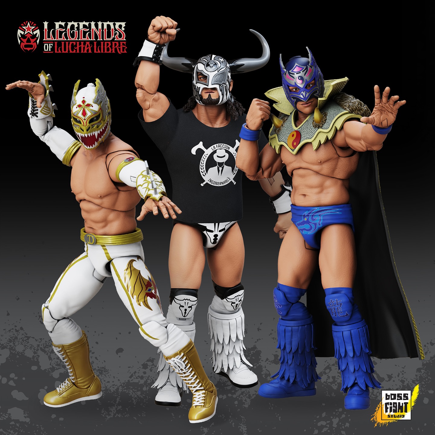 Dragon Lee joins Boss Fight Studio's Legends of Lucha Libre series