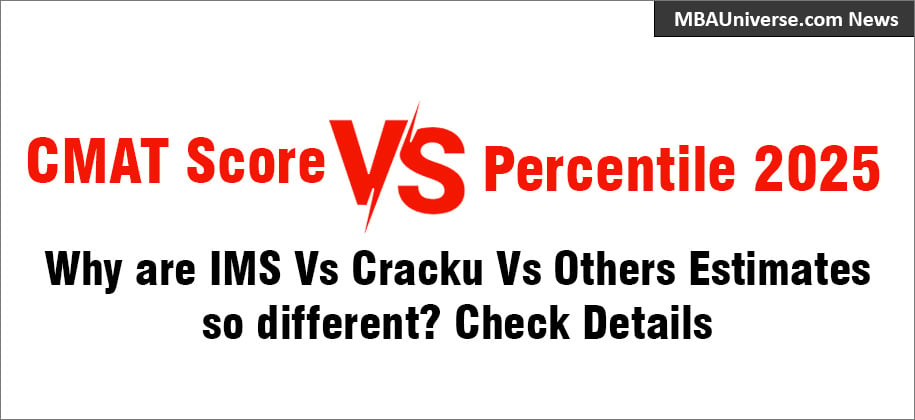MBAUniverse.com - CMAT Score Vs Percentile 2025: Why are IMS Vs Cracku ...