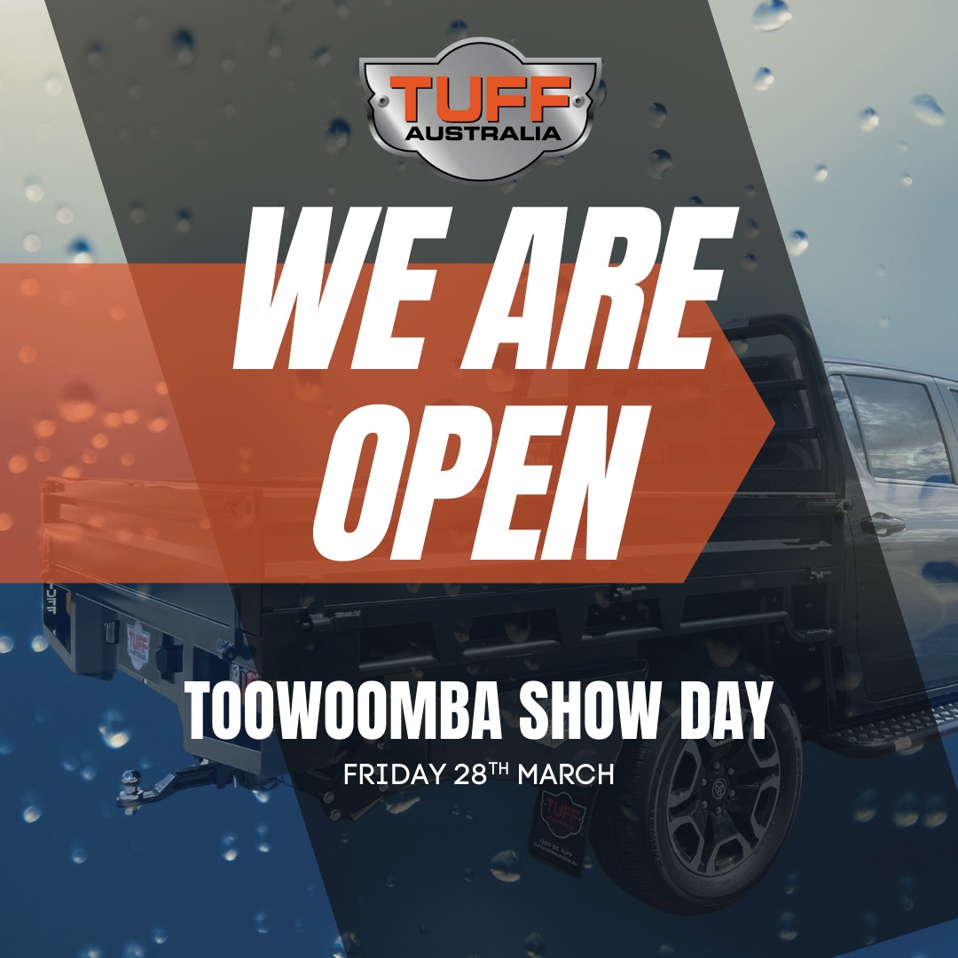 TUFF - We’re OPEN tomorrow - Toowoomba Show Day! 🎡 While the rides ...