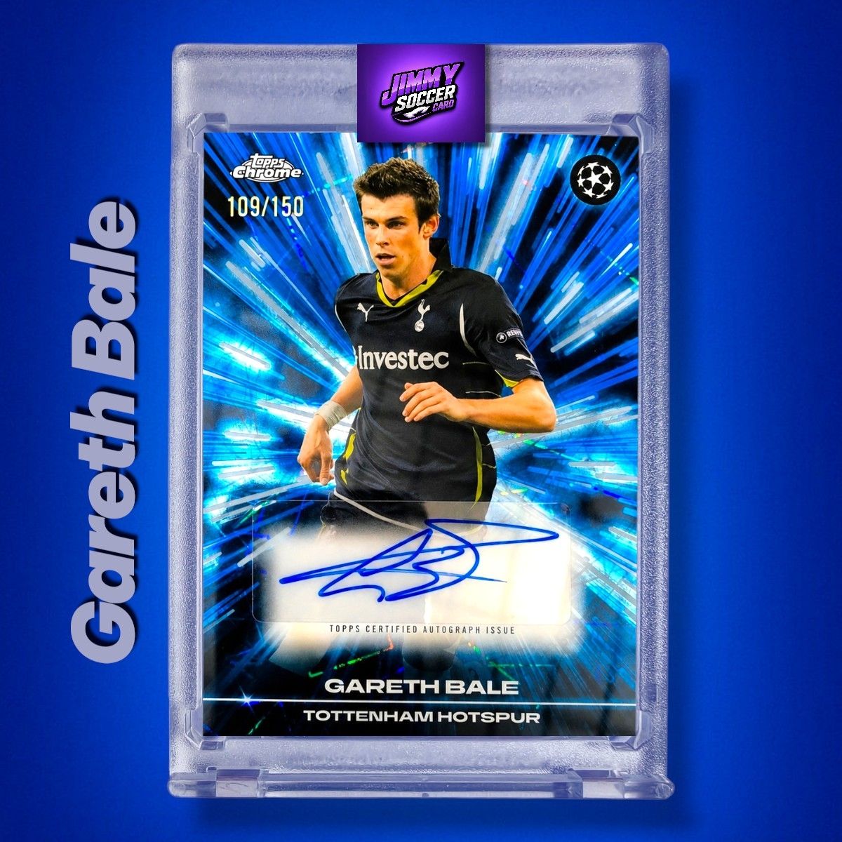 Jimmyrazz ?5Sp left? Topps Chrome 2026 “Gareth Bale” AUTOGRAPH 