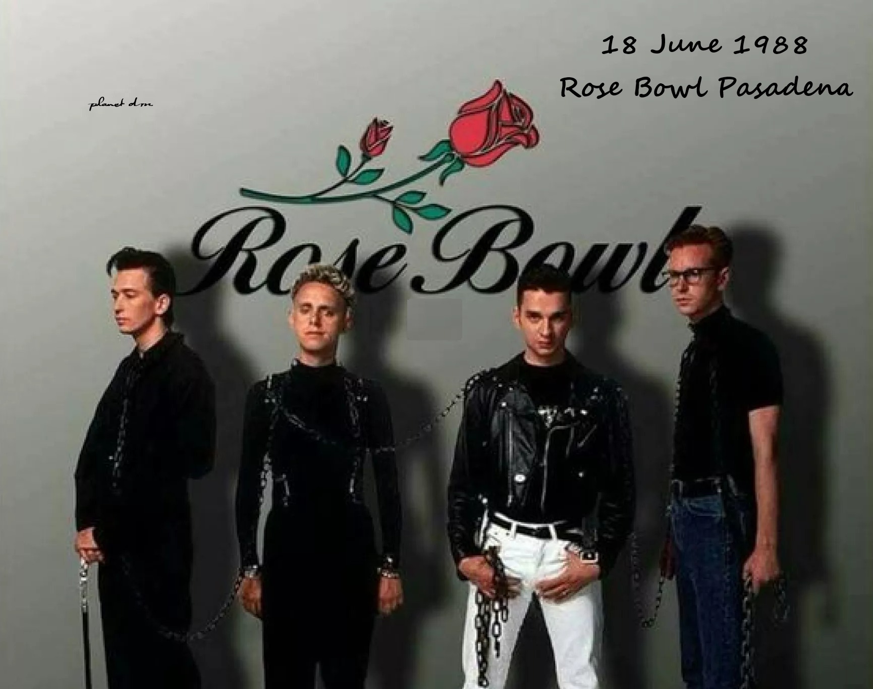 Depeche Mode's 101st concert at Rose Bowl Stadium