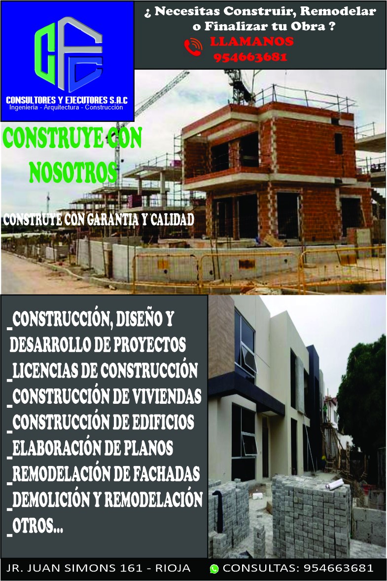 CPC consultores y ejecutores sac | Rioja
