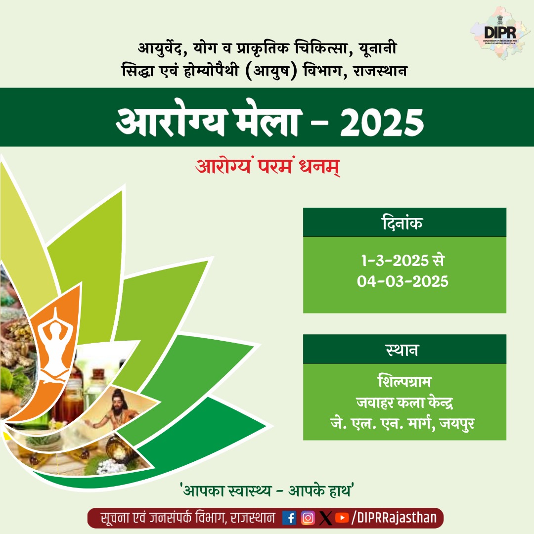 DIPR, Department of Information & Public Relations, Rajasthan