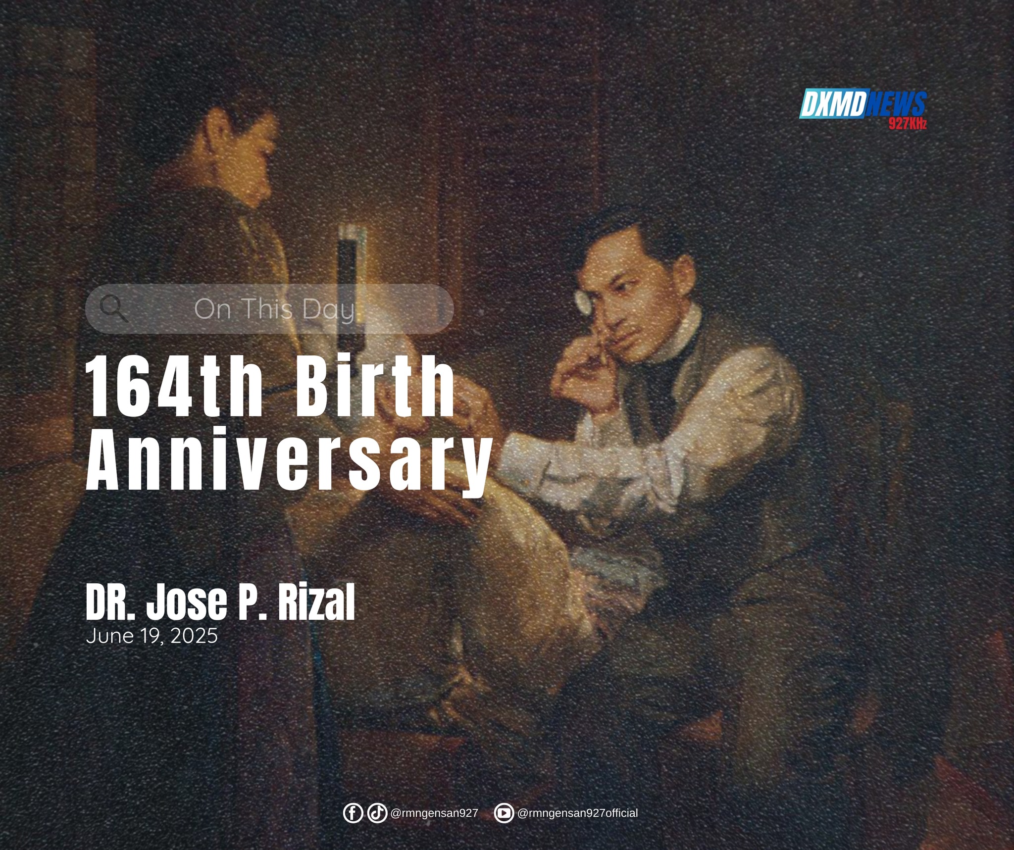 RMN - Today marks the 164th birth anniversary of our national hero, Dr ...