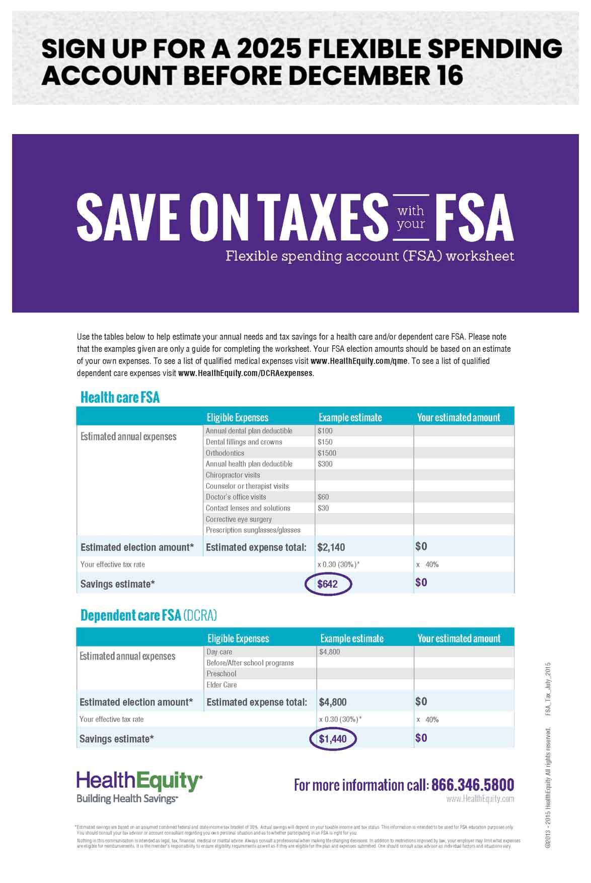 The 2025 Flexible Spending... - Bright Wood Corporation