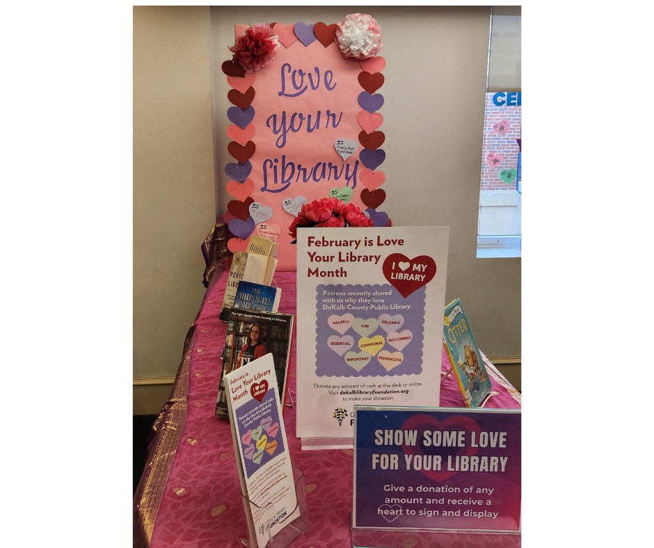 Add your heart to the... - DeKalb County Public Library