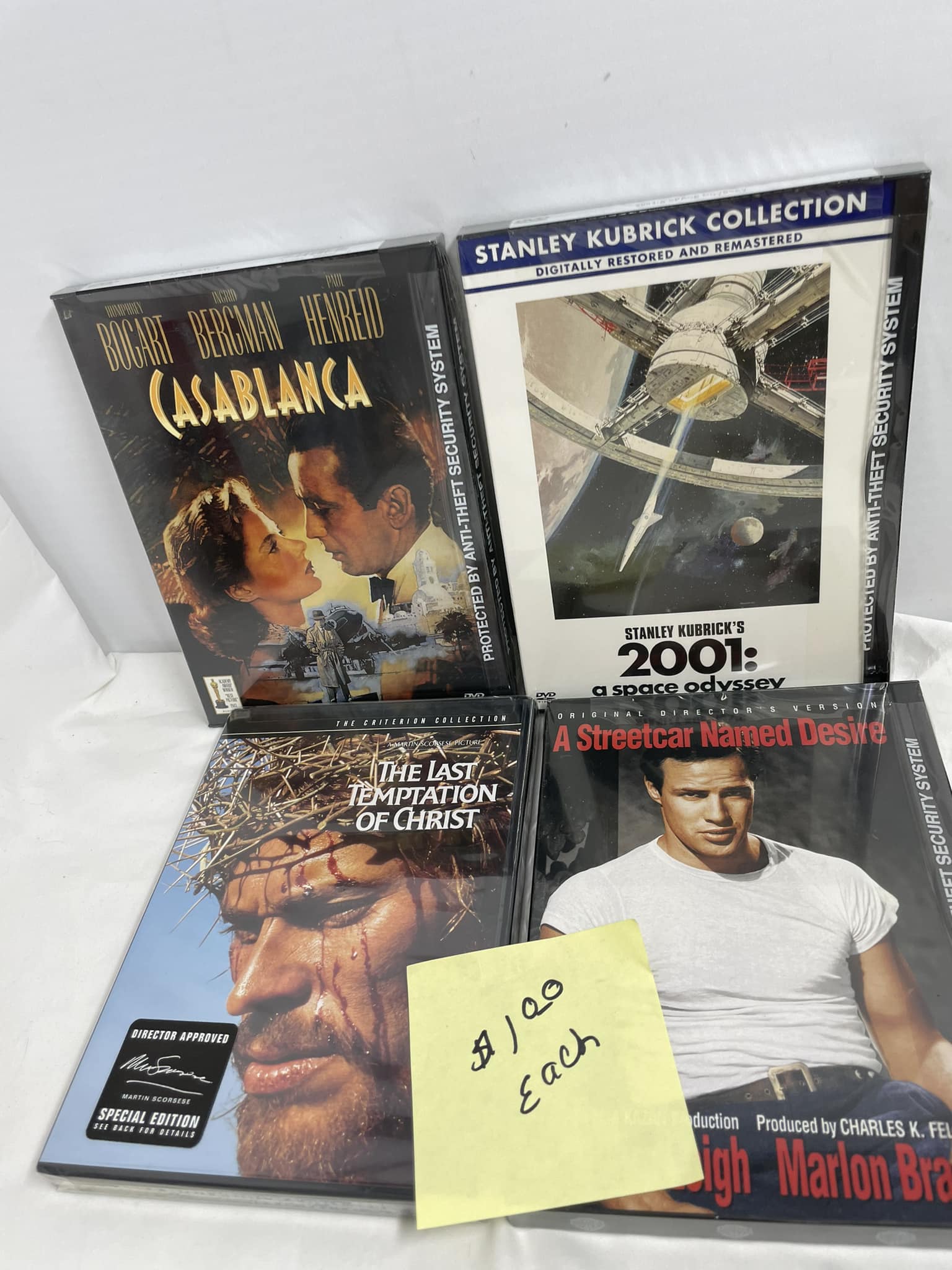 List of affected rotted DVD titles