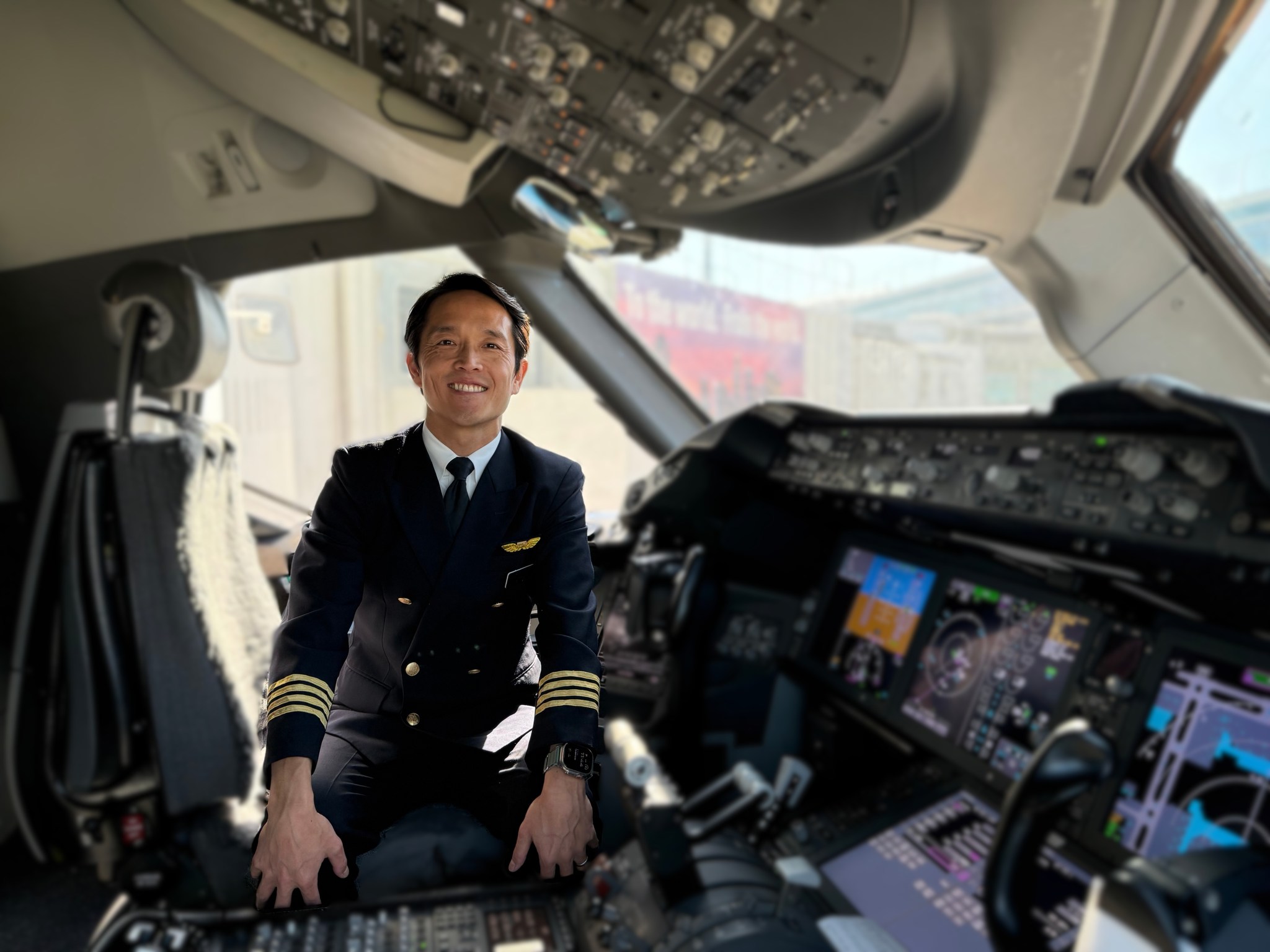 皆さまこんにちは！ ボーイング787機長🧑‍✈️の三浦です。 以前乗務し