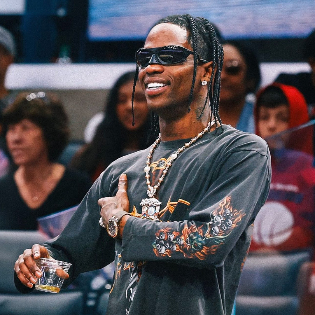 🕶️🔥 La Flame just leveled up! Travis Scott has officially