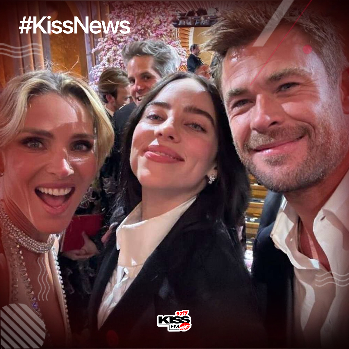 Kiss - Chris Hemsworth y su arrepentimiento por una selfie. Chris ...