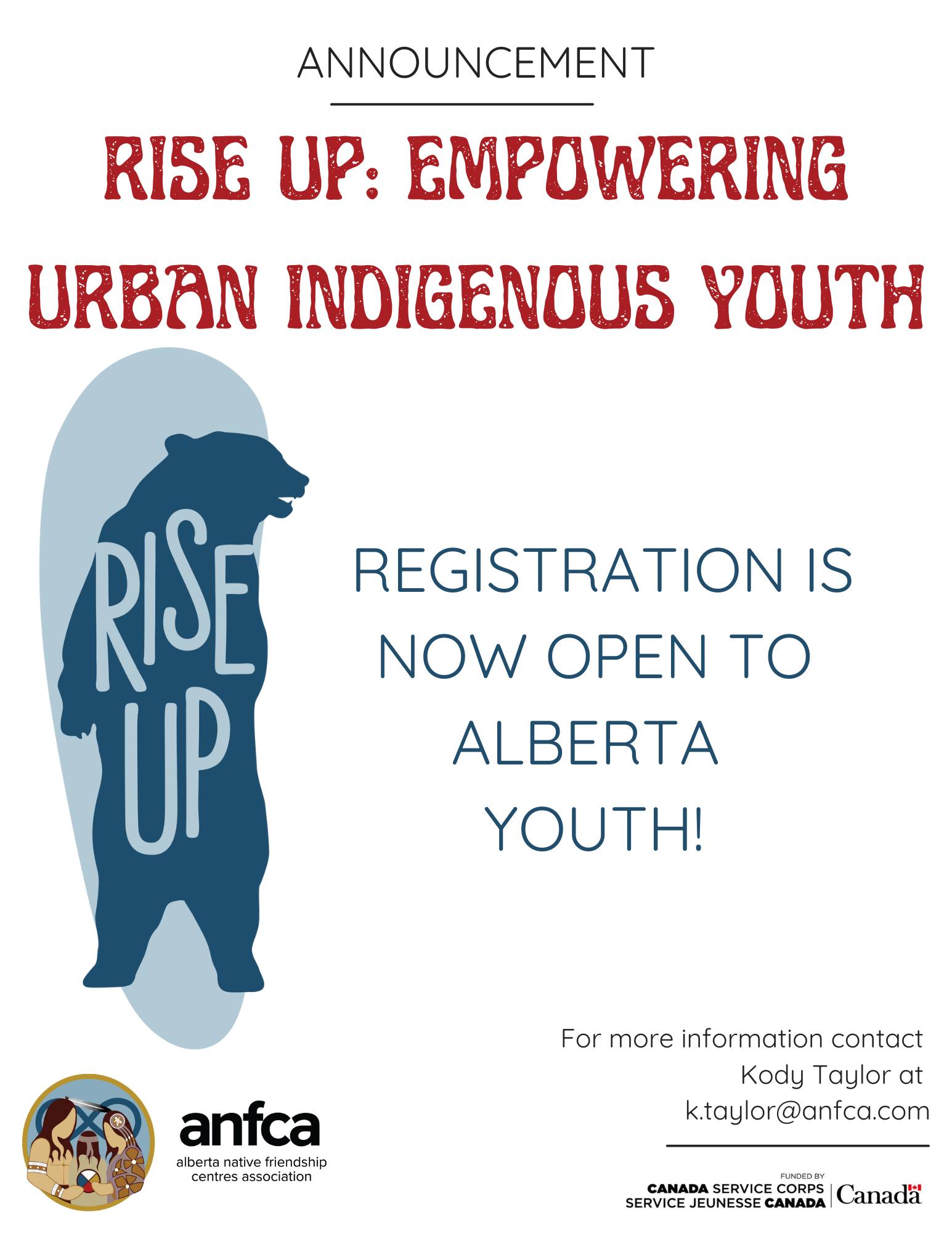 ANFCA Alberta... - ANFCA Alberta Indigenous Youth Council