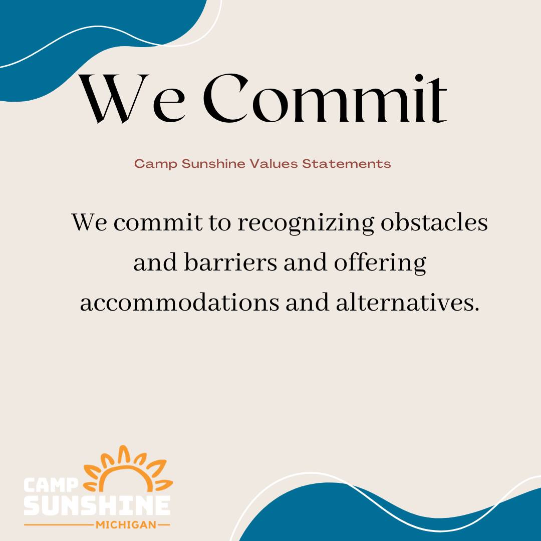 Camp Sunshine - Michigan - Camp Sunshine commits to recognizing ...
