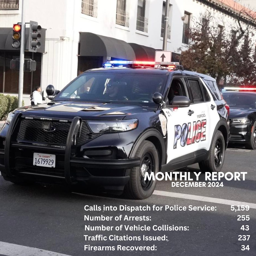As we step into 2025, the... - Merced Police Department