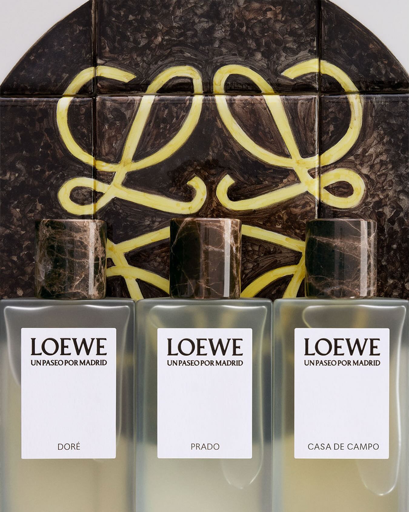 The iconic LOEWE Un Paseo Por Madrid collection of unisex scents