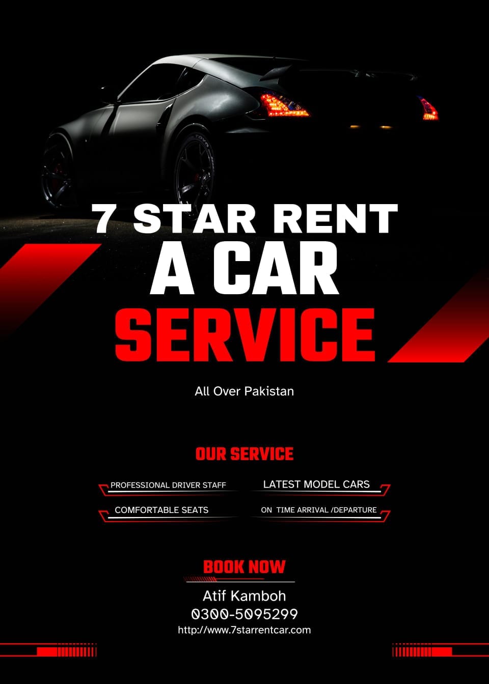 7 Star Rent a Car Rahim Yar Khan | Rahimyar Khan