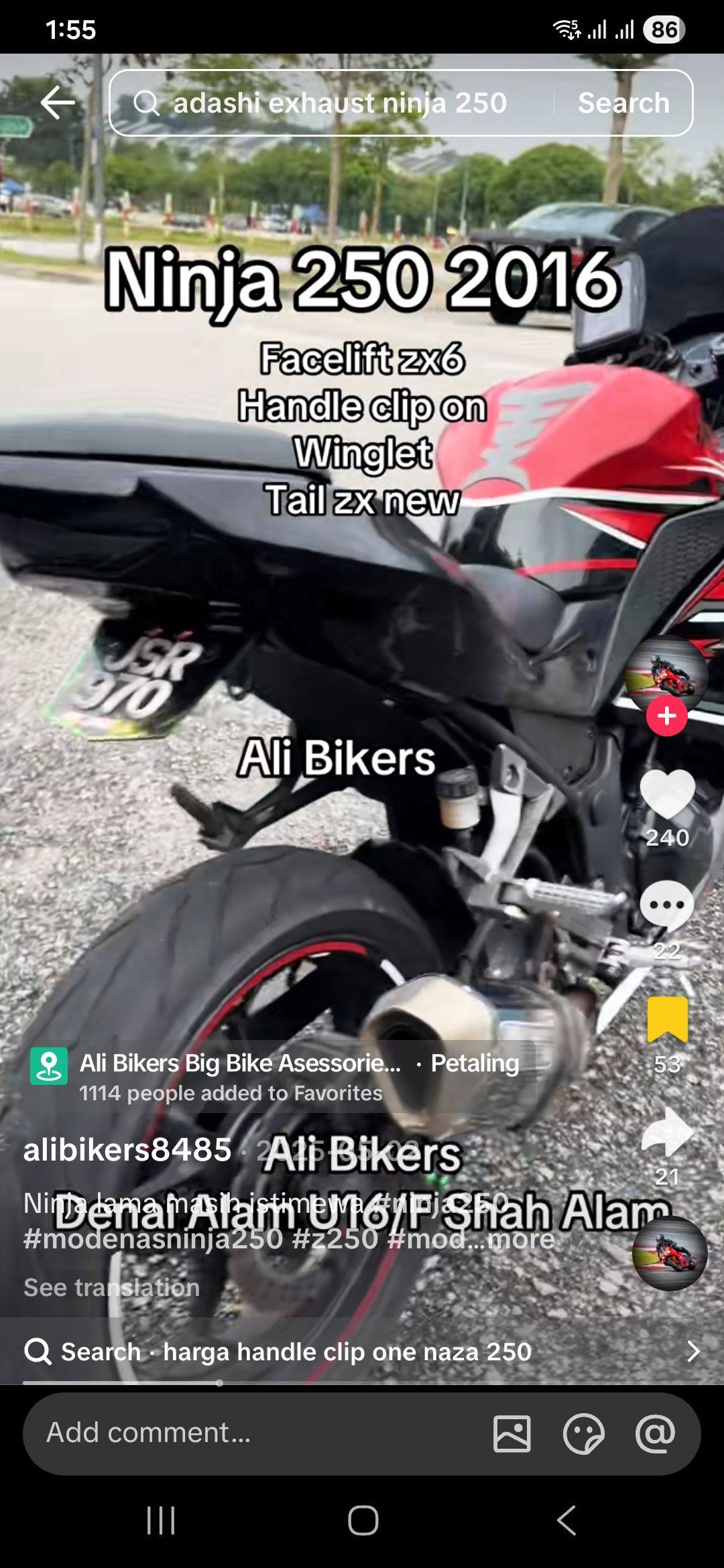 Hey guys, how to modified z250/ninja250 version 2014-2017 tail to