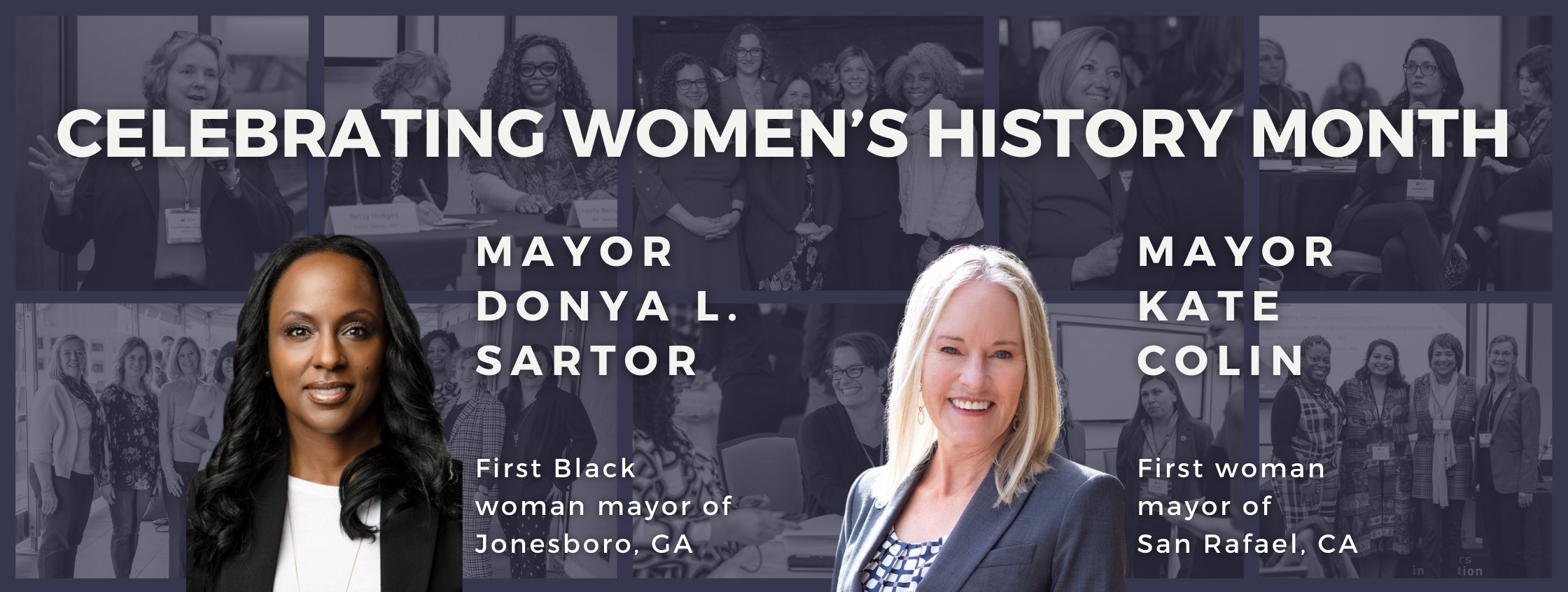 Mayors - Happy Women's History Month! This month we recognize the ...