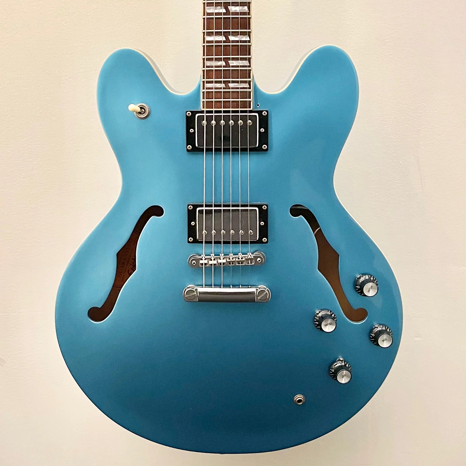 Just arrived! Epiphone Supernova Noel Gallagher model! Lovely!