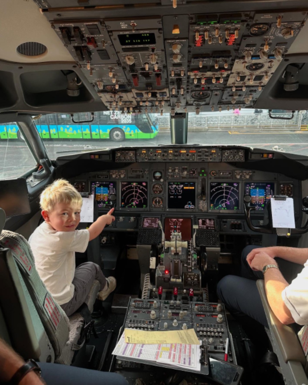 Newcastle - Ready for take-off! ️👨‍ ️ Four-year-old Rory's dream came ...