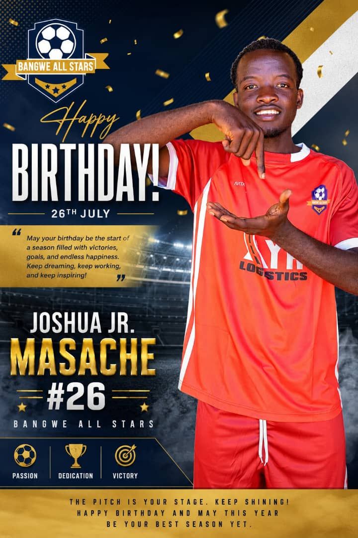 JOSHUA バパケ HAPPY BIRTHDAY PACKAGE Bangwe - Let's help celebrate Joshua Jnr Masache his birthday