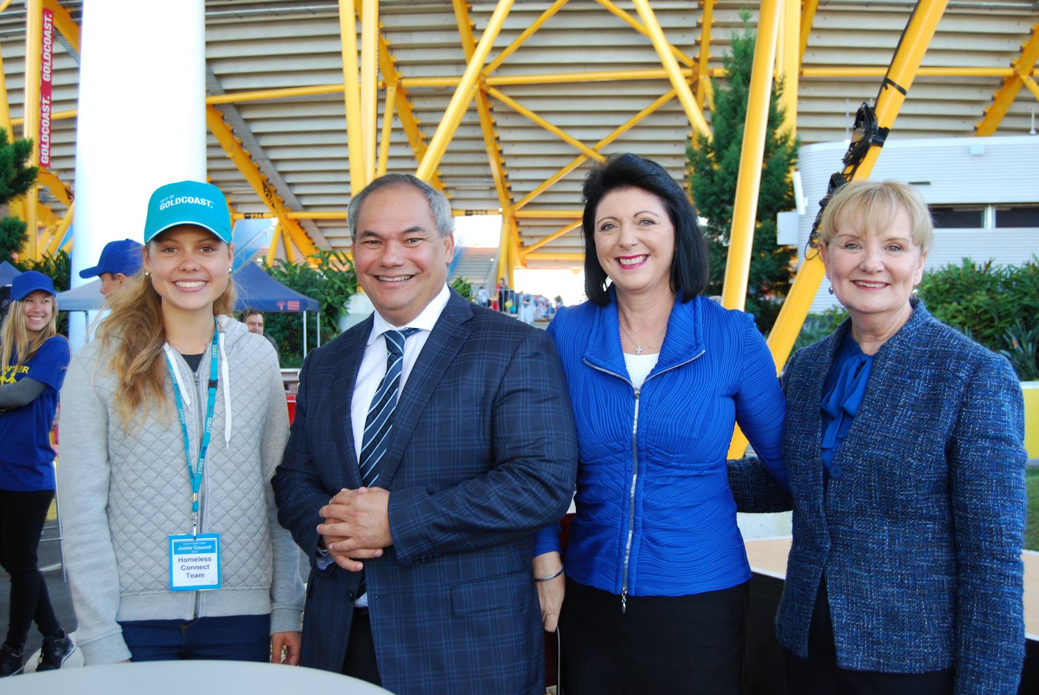 Gold - A huge thank you to City of Gold Coast Council. Pictured left to ...