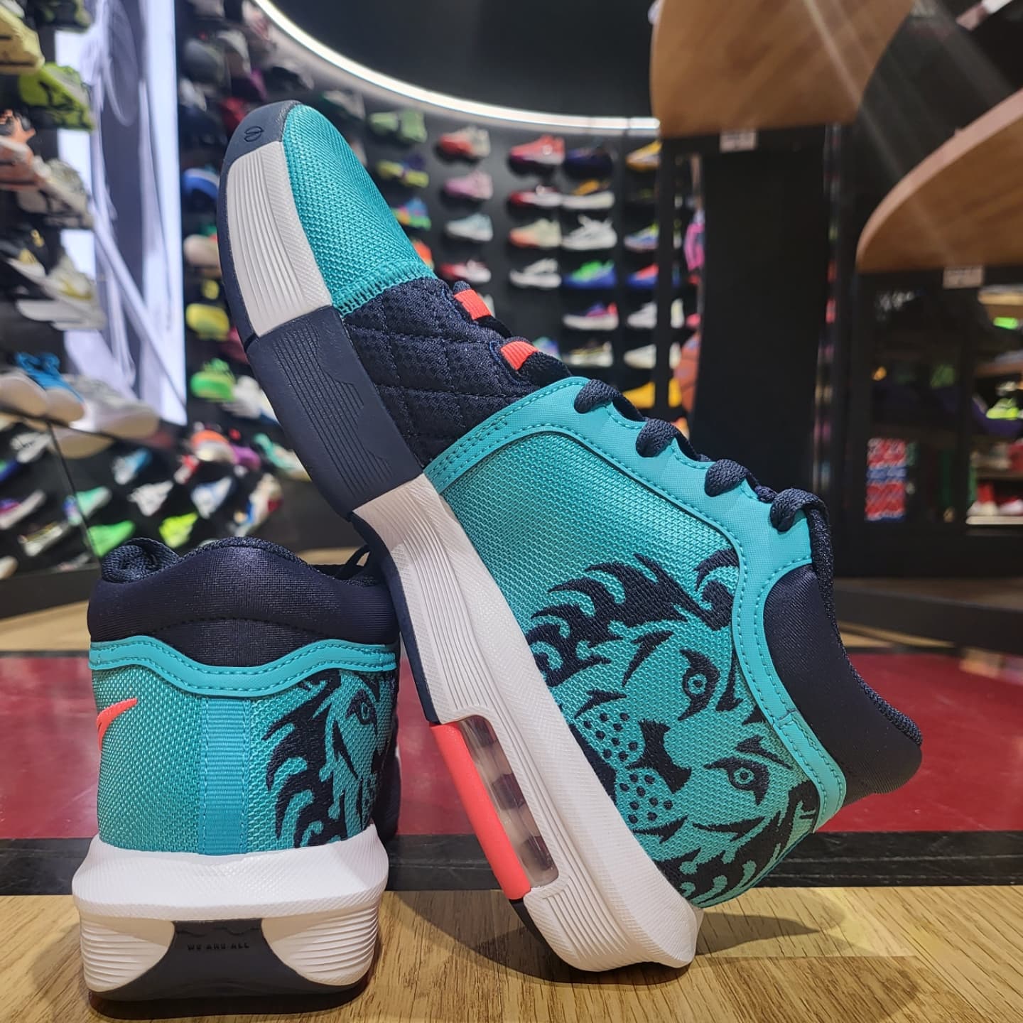 multicolor lebron graffiti