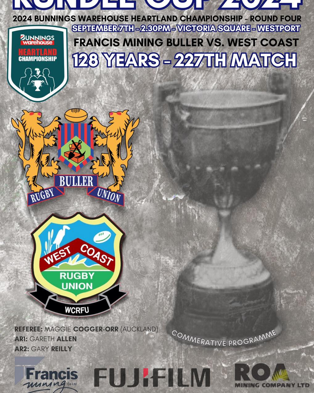 The Rundle Defence 💪 ⏰ 2:30pm 🏟️... - Buller Rugby Union | Facebook