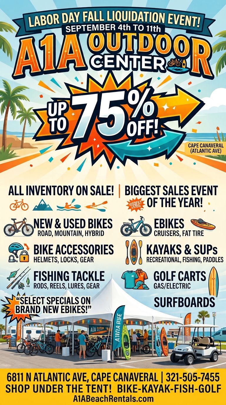 Beachside Bike Shop | Cocoa Beach FL