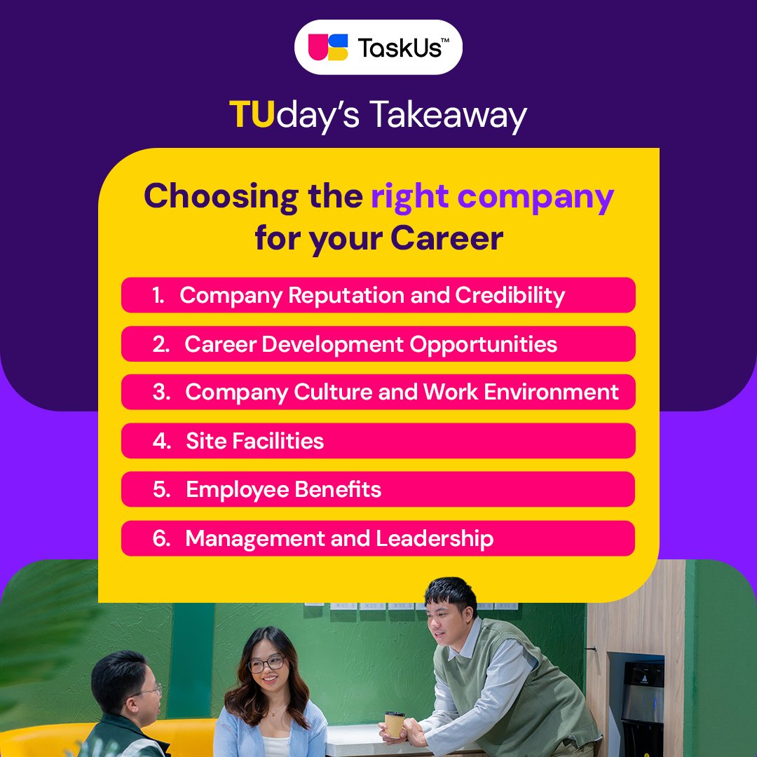 TaskUs - Deciding to change jobs can be difficult because...