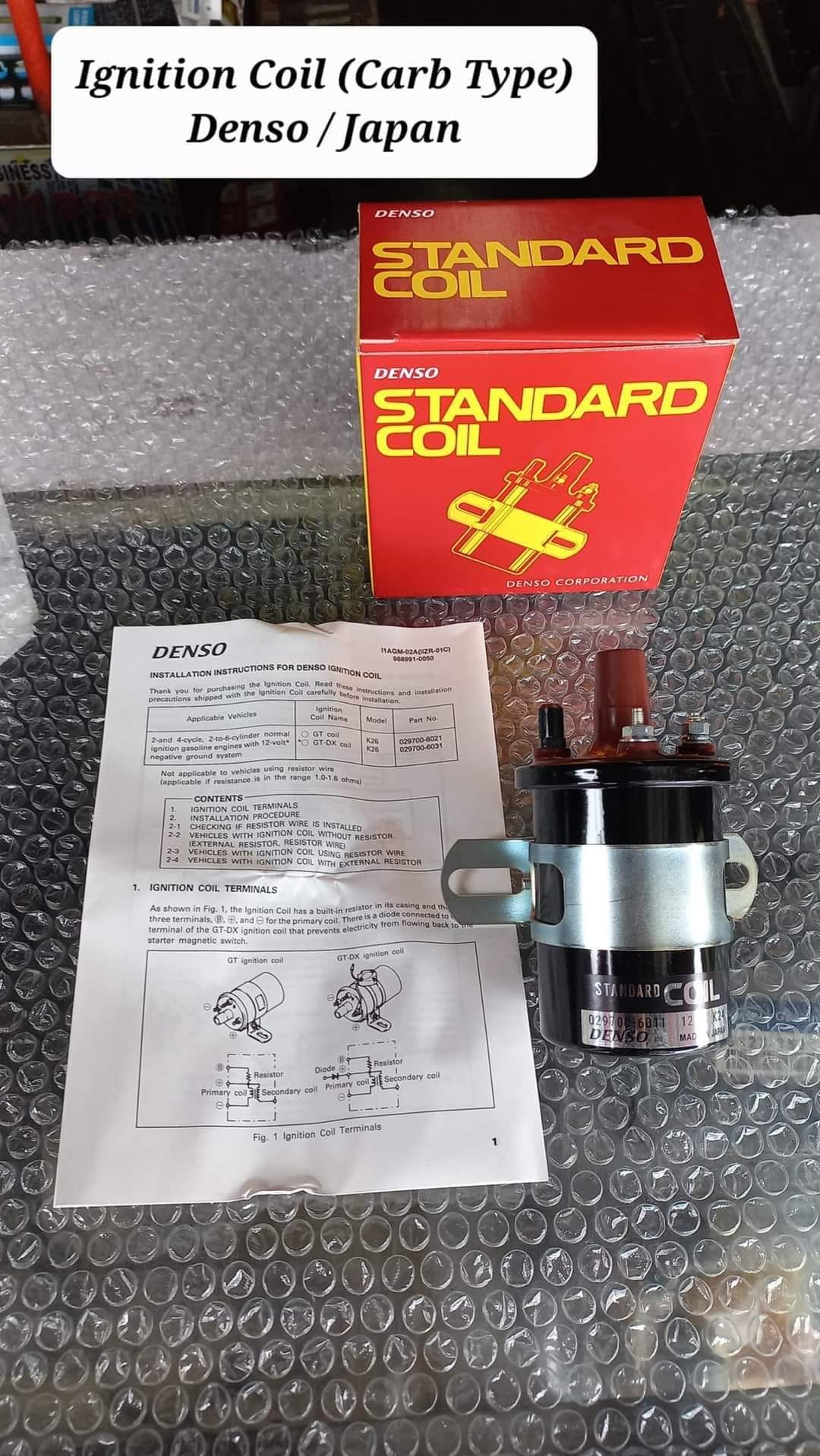 Brand New Ignition Coil for Carb Type Denso / Made in Japan PRICE
