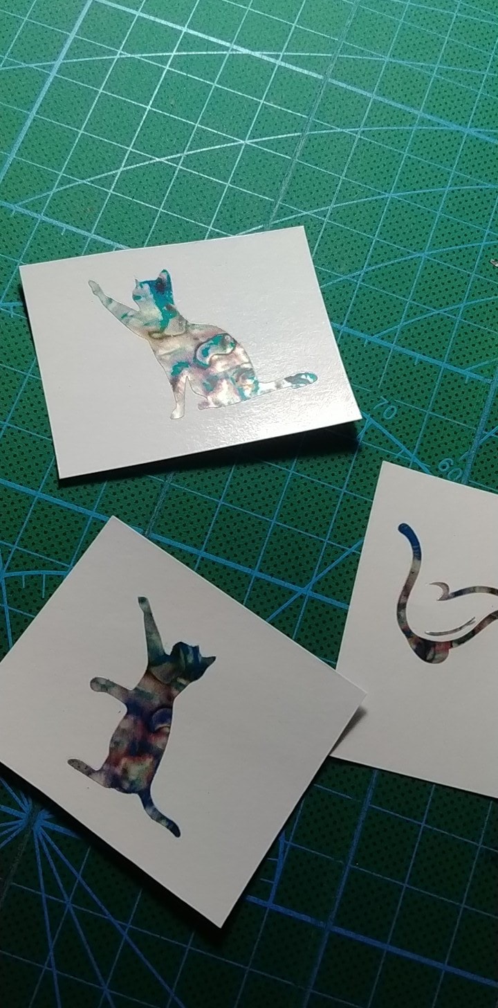,😸น้องเหมียว... - Siam inlay sticker สยามอินเลย์ สติ๊กเกอร์