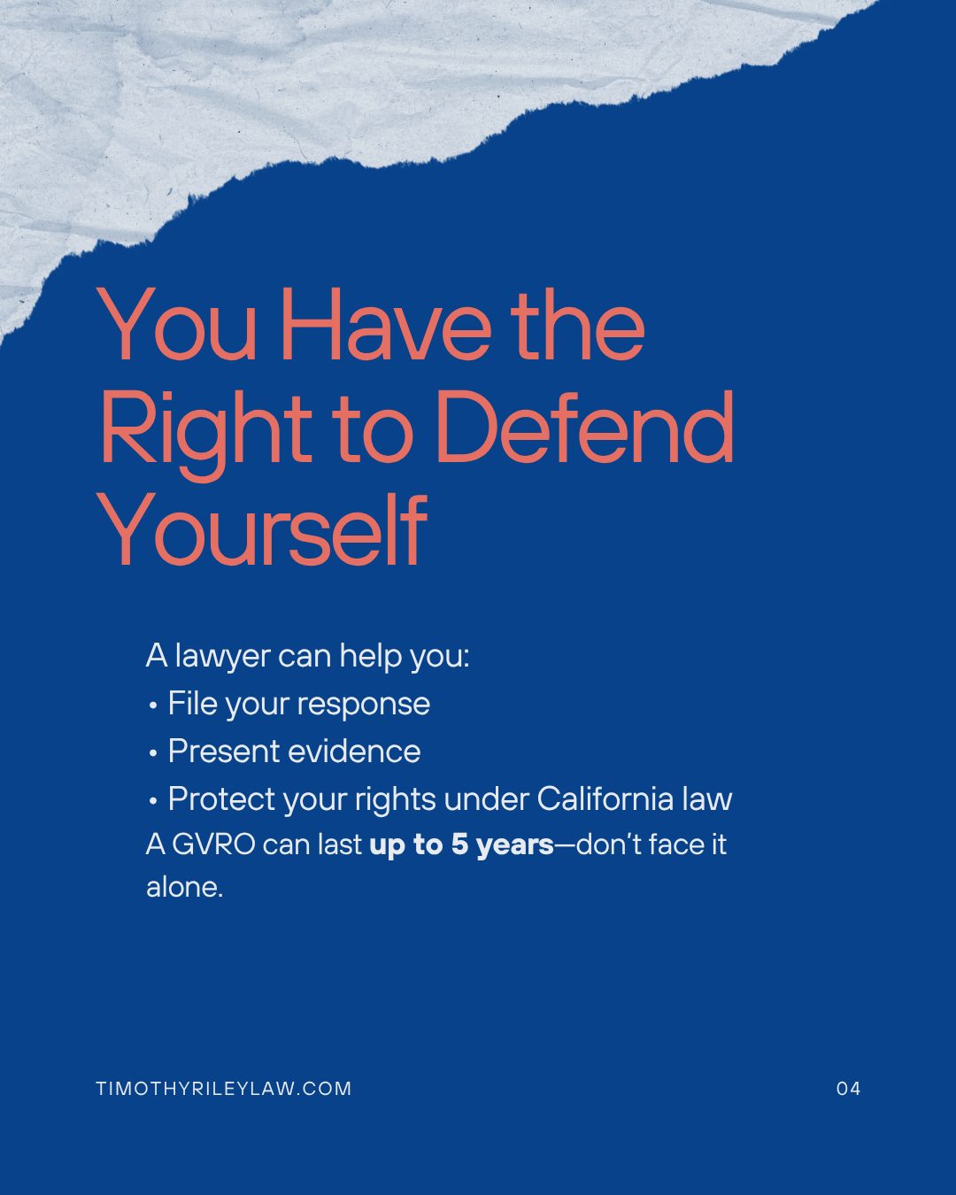 Timothy Riley Law APC | Chula Vista CA
