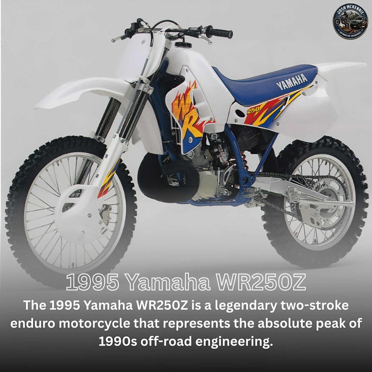 This 1997 Yamaha WR250Z is a legendary, high-performance two