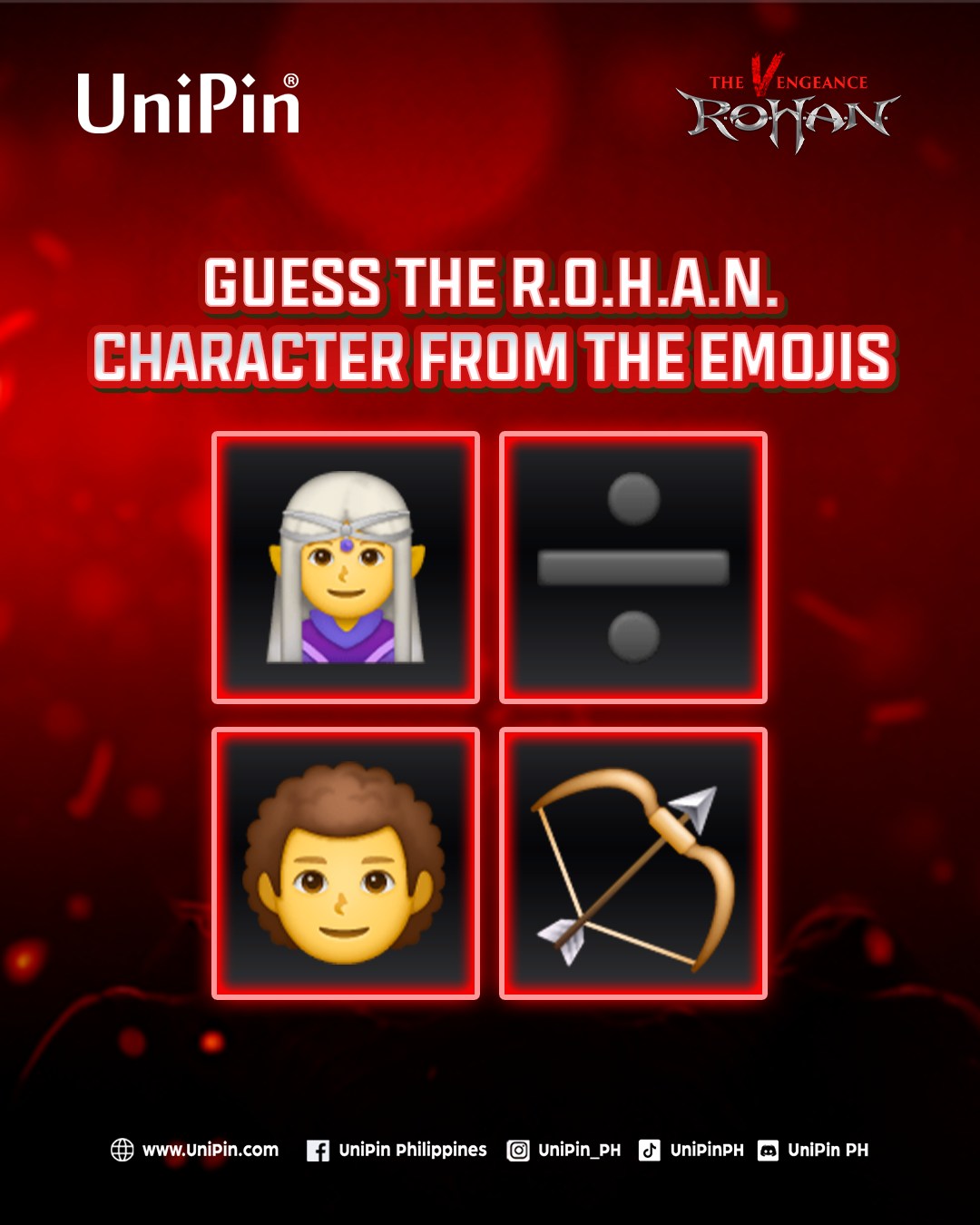 UniPin - Emoji challenge time! Think you’re a true R.O.H.A.N. expert ...