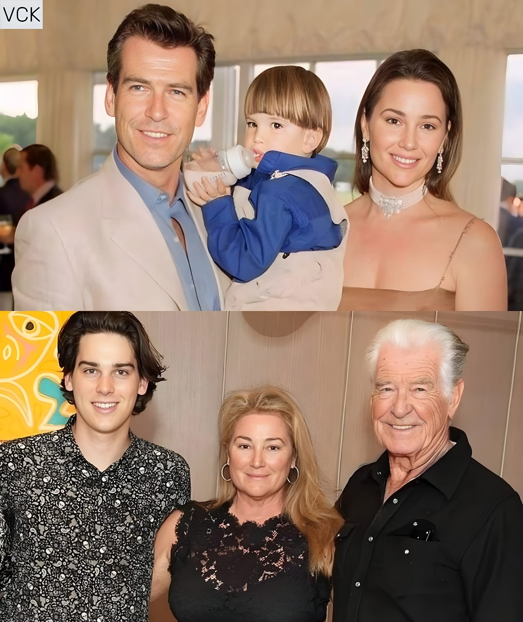 Lessons - Pierce Brosnan and family Then and now 🌸☘️ | Facebook
