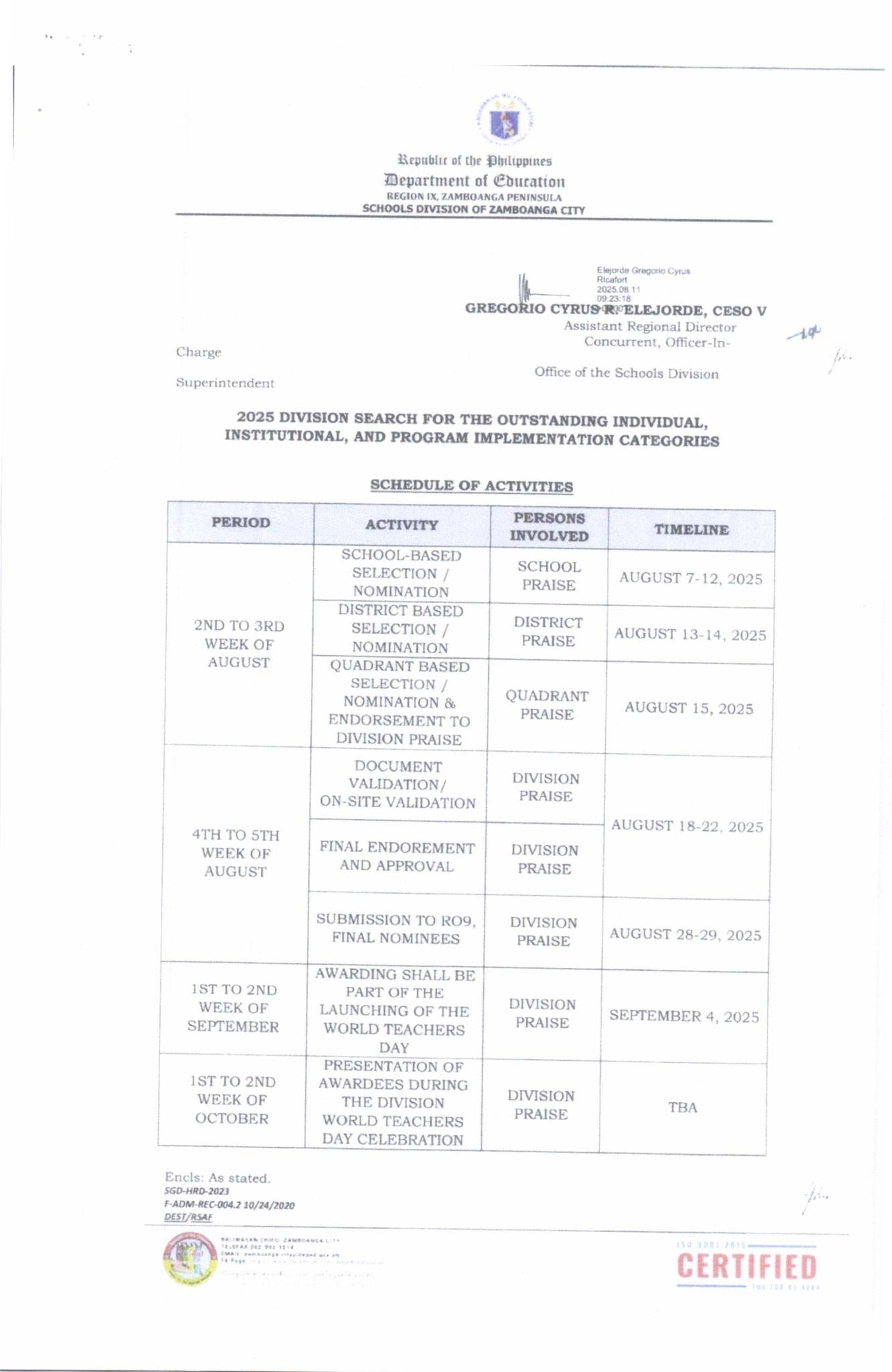 DepEd Tayo Zamboanga City - ADVISORY Invitation to Free Online Training ...